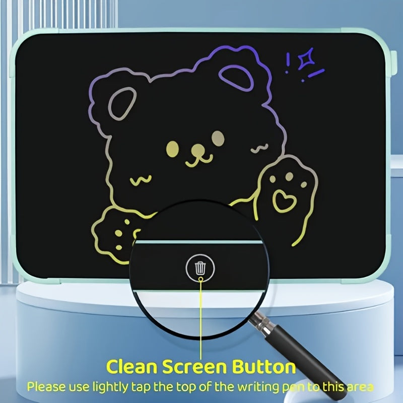 Laat Creativiteit Tot Leven Komen met de 13-Inch Large LCD Writing Board – Schrijven, Tekenen en Wissen met Één Druk op de Knop