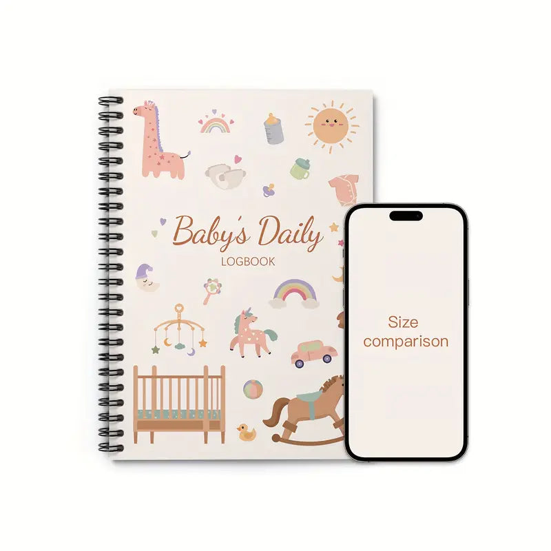 Baby Zorg Planner | Perfect Cadeau voor Nieuwe Moeders, Volg de Routine & Groei van je Baby