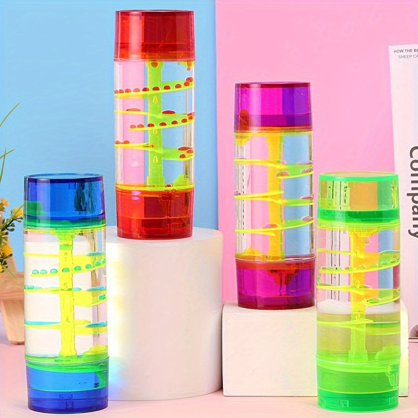 Olie druppel zandloper|Decoratief bureau ornament – Ontspannend speelgoed