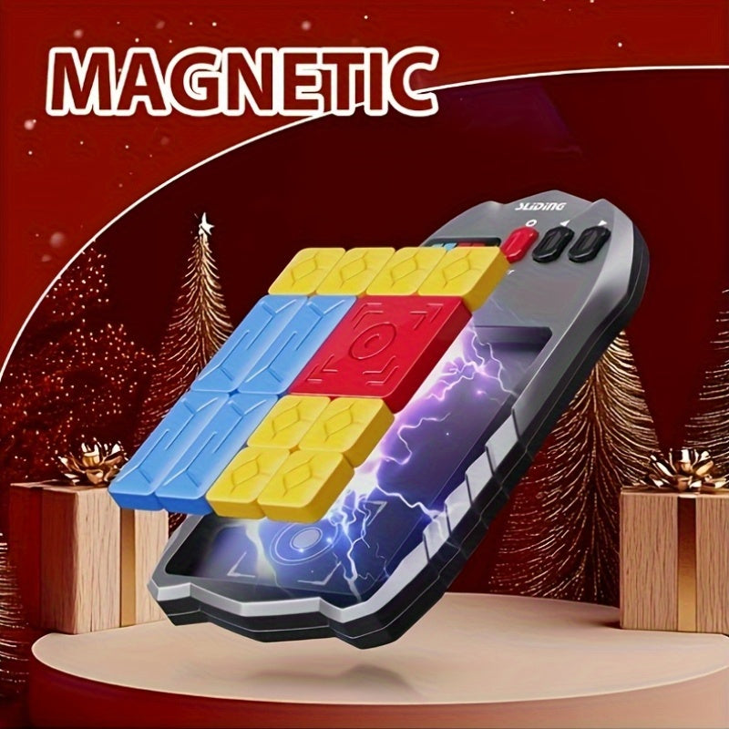 Magnetische Klotski Puzzel | Kleurrijk Schuifspel | Logisch Denken & Probleemoplossing