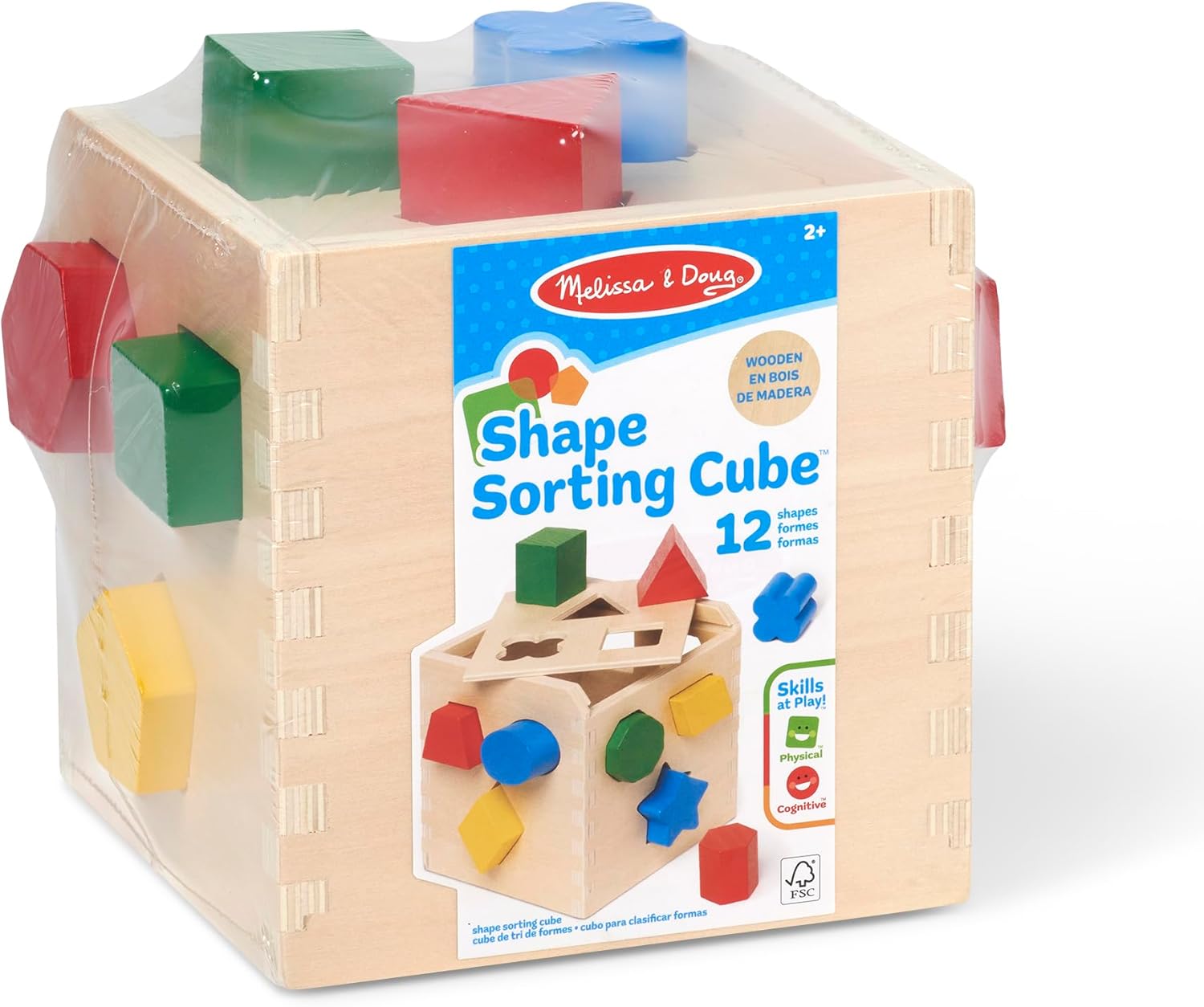 Montessori Houten Drukbord | 27 LED Lichten Sensorisch Speelgoed voor Peuters van 1-6 Jaar
