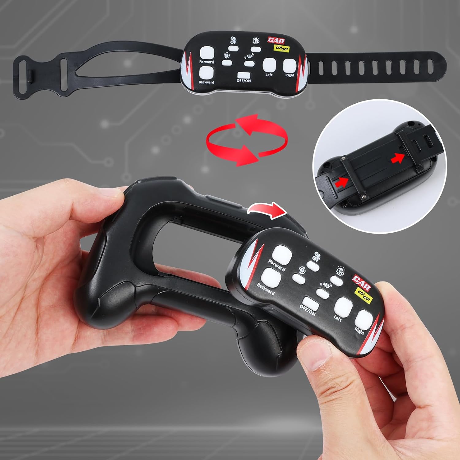 RC Stuntauto | Gebaarbesturing met Licht & Muziek 6–12 Jaar