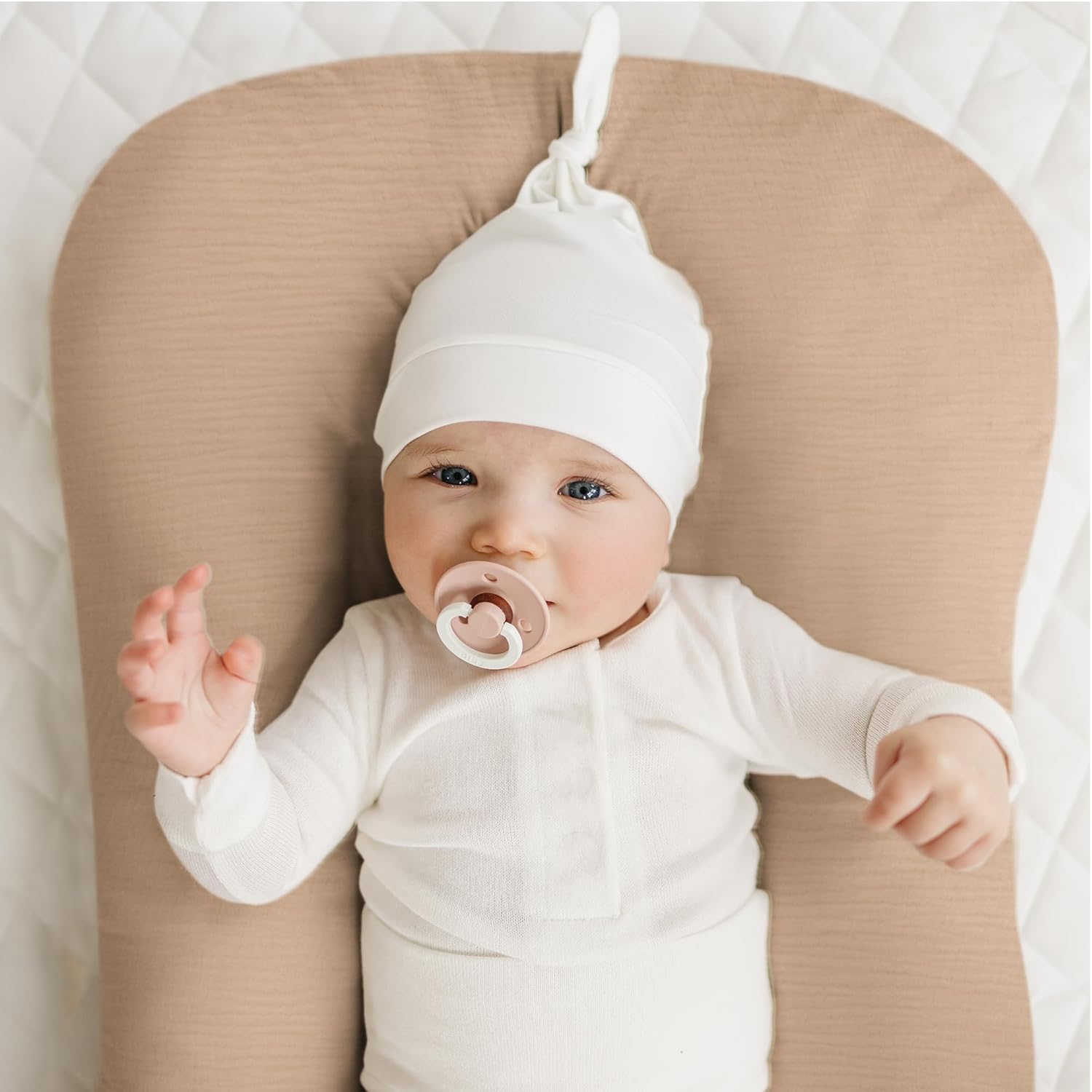 2 Pack Baby Lounger Overtrek | Zachte en Ademende Lounger Overtrek voor Pasgeborenen