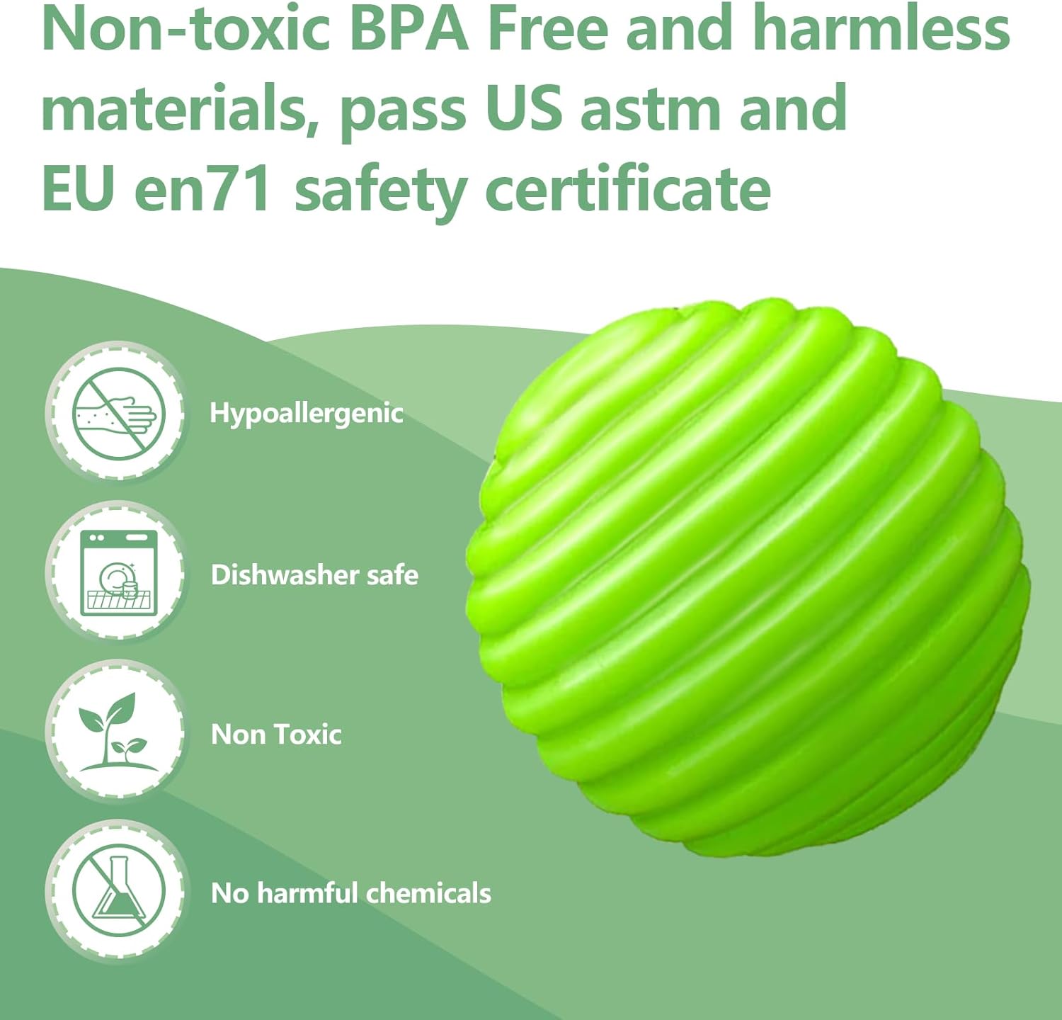 Sensorische Ballen voor Baby's 6-12 Maanden | Kleurrijk Tactiel Speelgoed | Sensorische Ontwikkeling