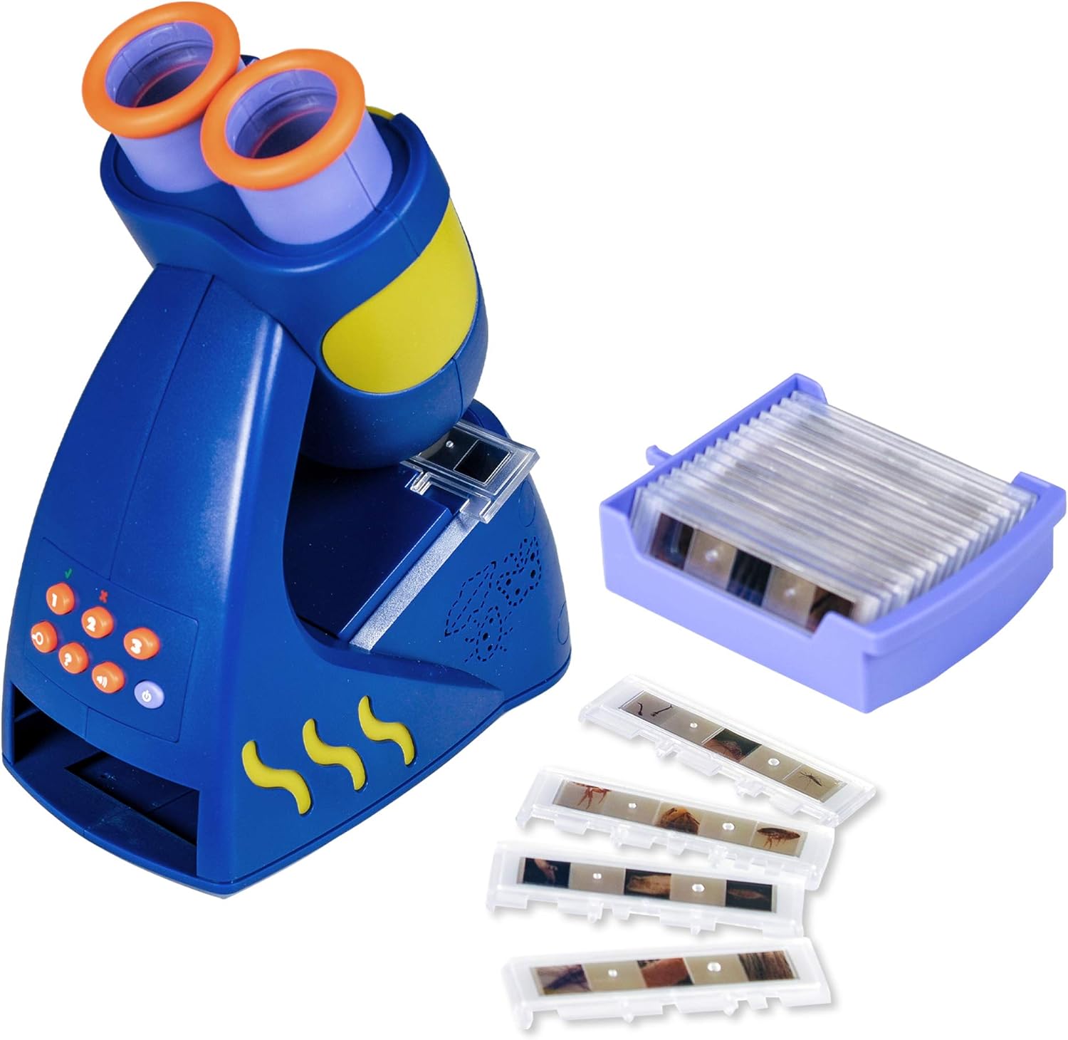 Kindermicroscoop|STEM leer speelgoed met stemfunctie & vergroting