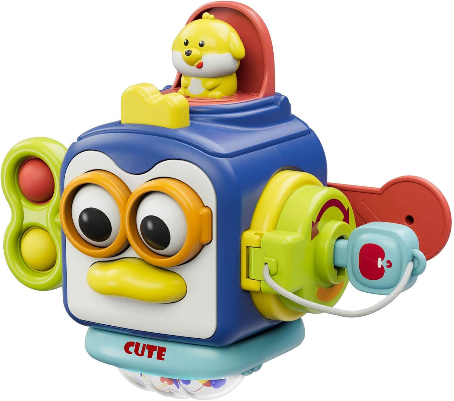 Montessori Drukdoos | Reis Zintuiglijk Motorisch Educatief Speelgoed voor Peuters 1-3 Jaar