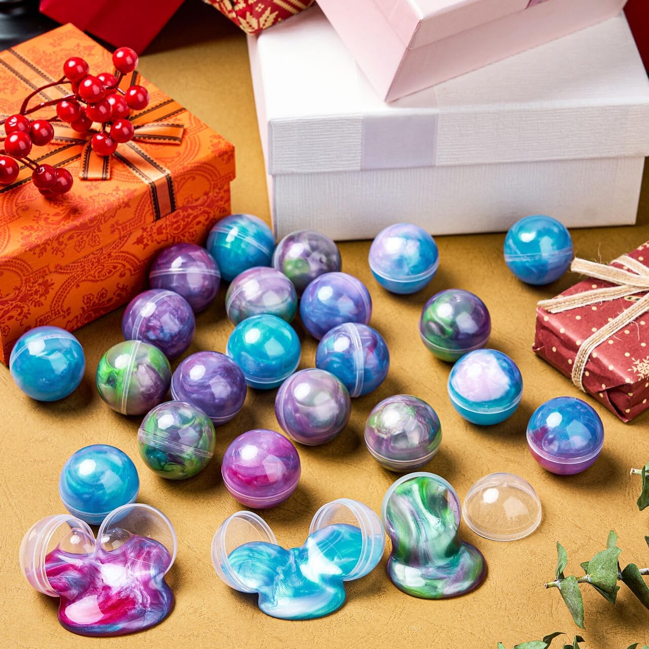 Slijm Party Favor – 24x Galaxy Slijmballen Anti-Stress Speelgoed Jongens & Meisjes