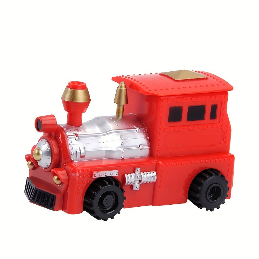 Creatief Tekenlijn & Volg Speelgoed Auto Set voor Jonge Kinderen - Inclusief Racen, Trein, Brandweerwagen, Schoolbus, Off-Road Voertuigen - Perfect Verjaardag, Kerst, Halloween Cadeau - Willekeurige Kleuren, Beste voor Kerst