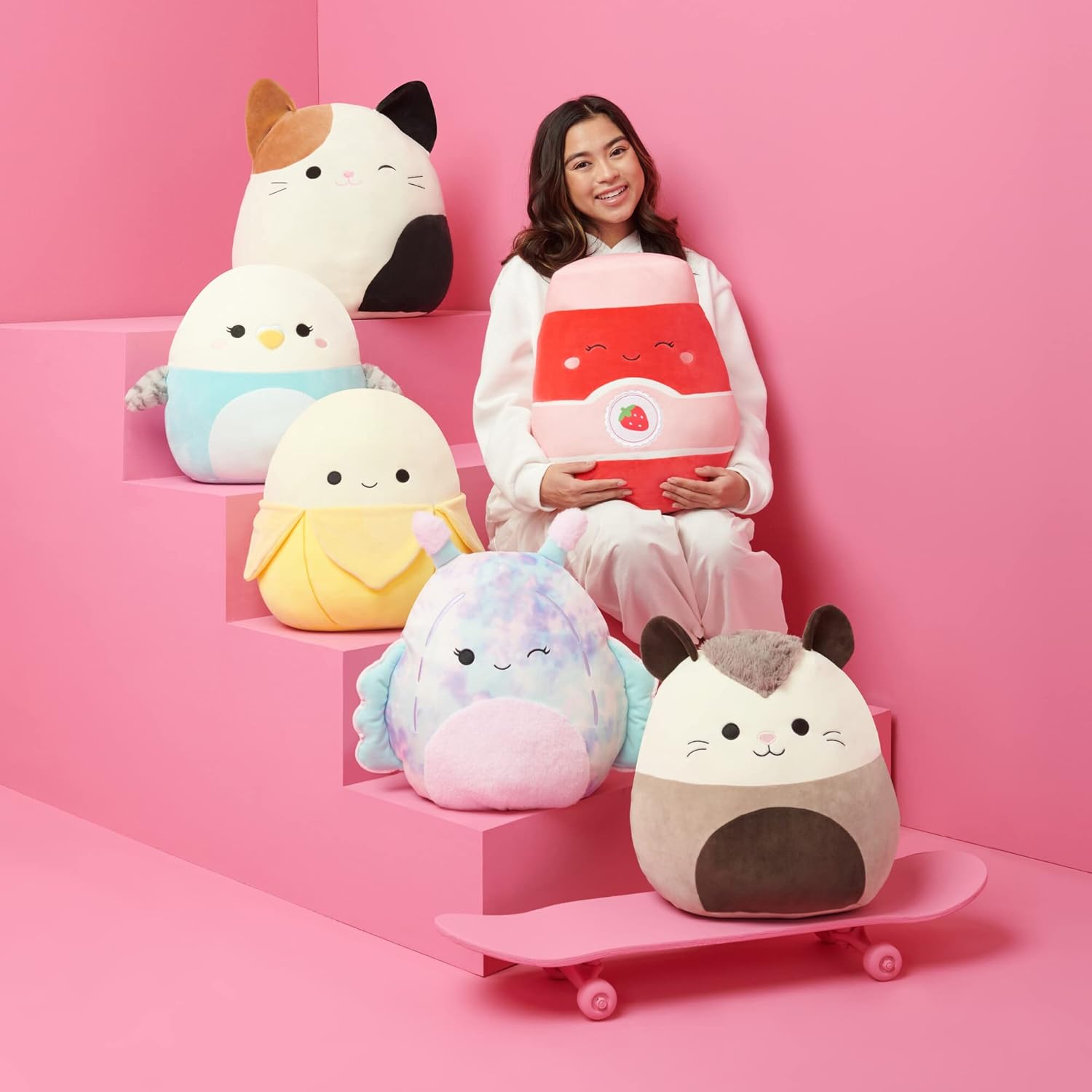 Squishmallows Original Suri Sunset Cow 3-Pack – Officiële Jazwares Knuffel