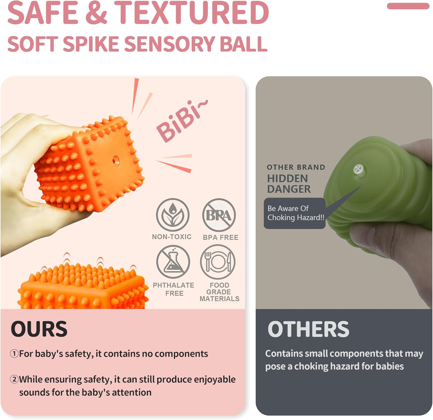 Sensorische Ballen voor Baby's 6-12 Maanden | Kleurrijk Tactiel Speelgoed | Sensorische Ontwikkeling