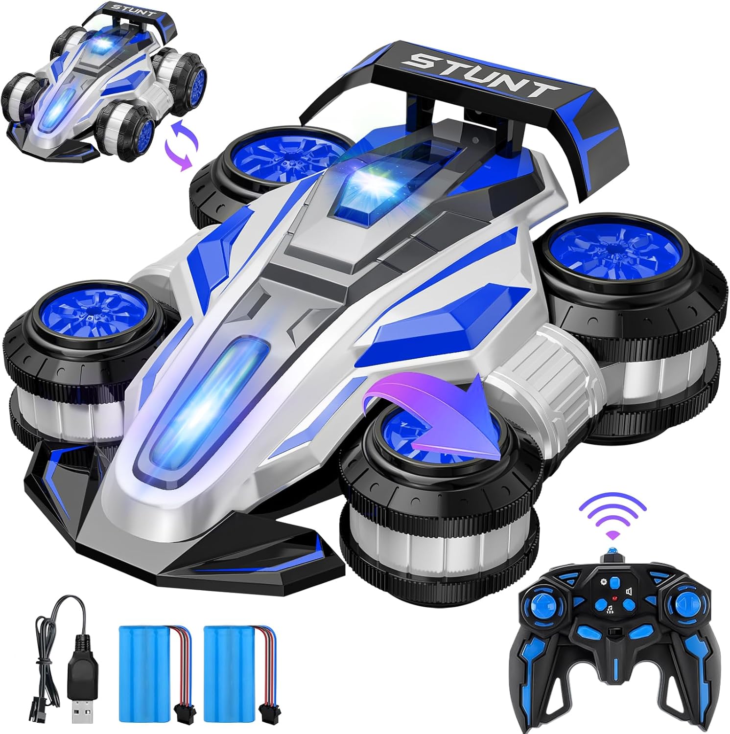 RC stunt auto drift | 360° transformerende racewagen