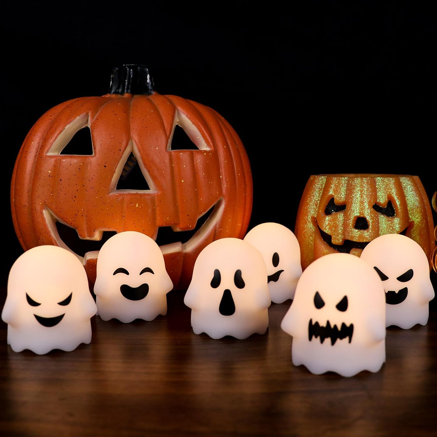 6 stuks LED kaarsen met afstandsbediening | Halloween decoratie zonder vlam