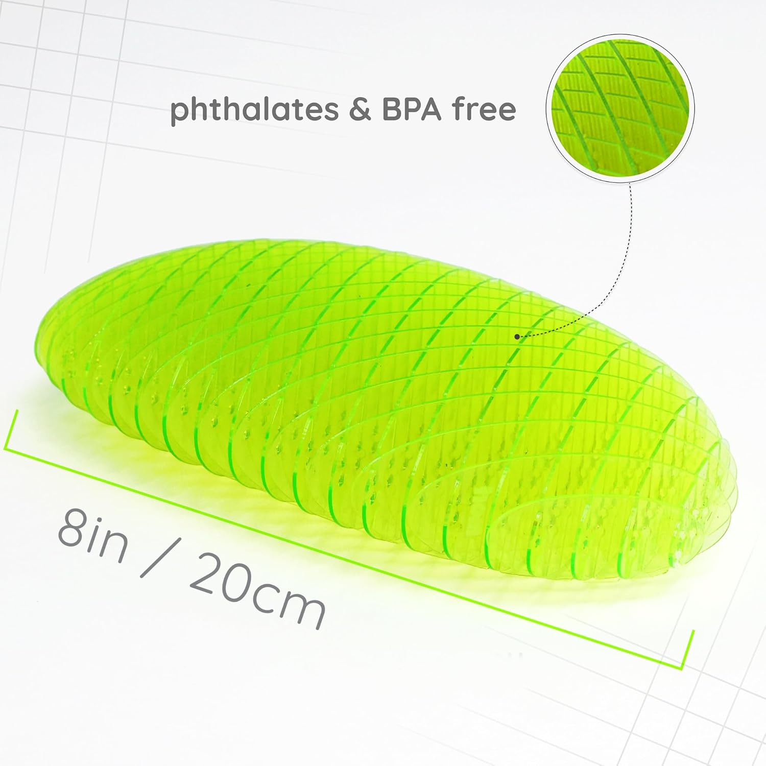 Fidget Worm Speeltje – Stil Bureau Fidget voor Kinderen & Volwassenen, Regenboog