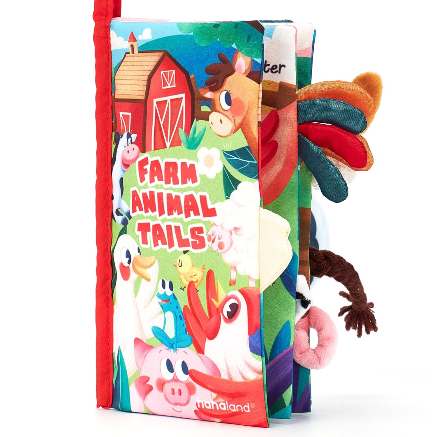 Montessori Voelboek | Hoog Contrast Sensorisch Baby Speelgoed voor 6 tot 12 Maanden Babyboekjes 0-3+ Jaar