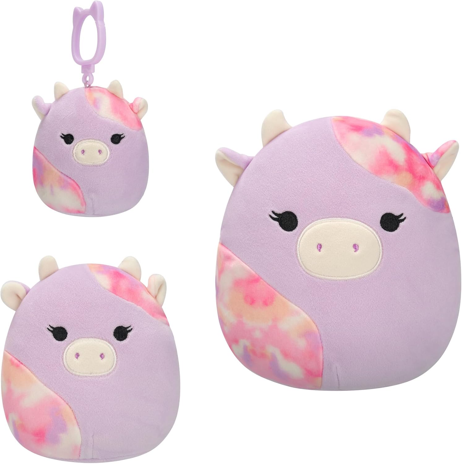 Squishmallows Original Suri Sunset Cow 3-Pack – Officiële Jazwares Knuffel
