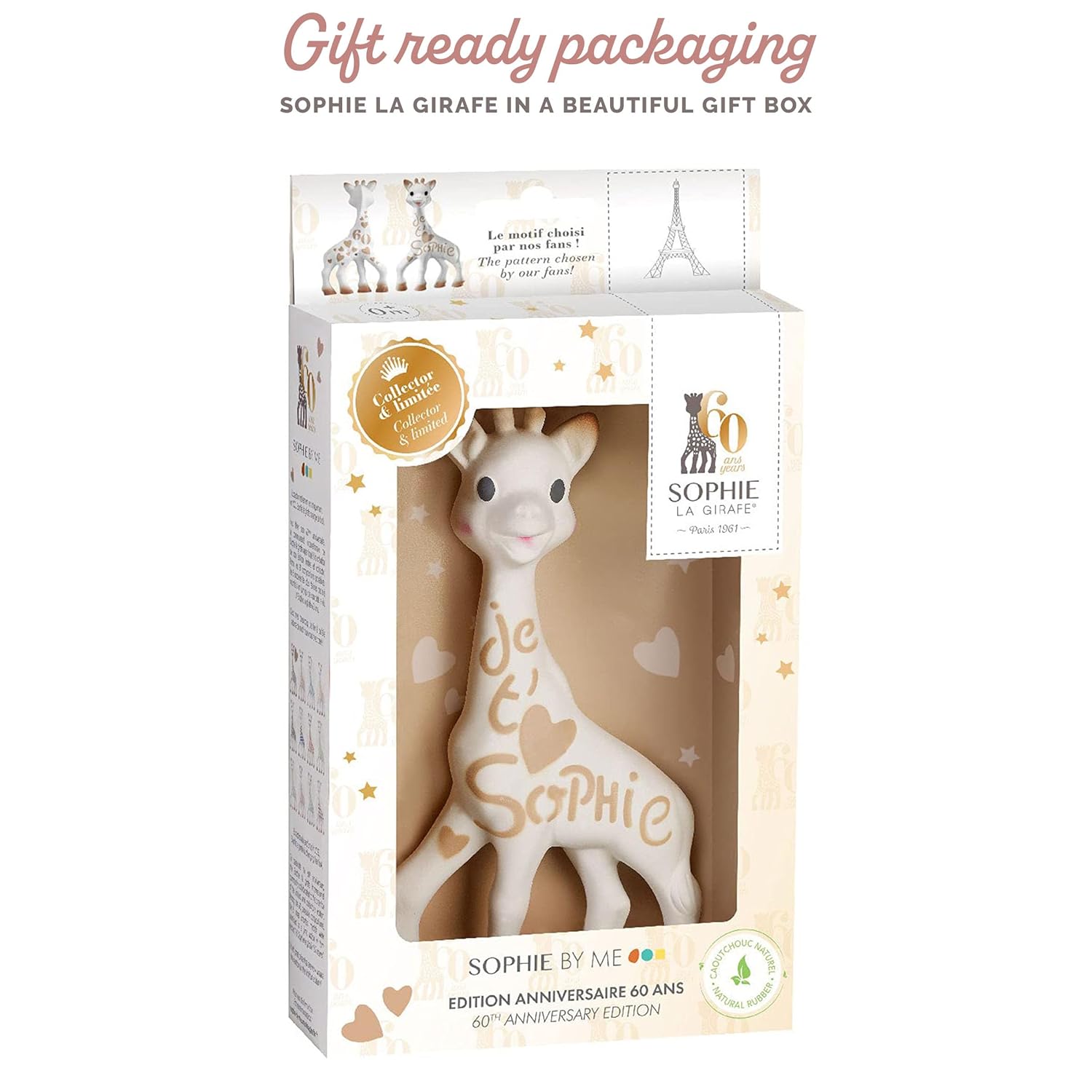 Giraffe Tandvlees Speelgoed voor Baby's | Dierenspeelgoed Bijtring voor Baby's 0+ Maanden