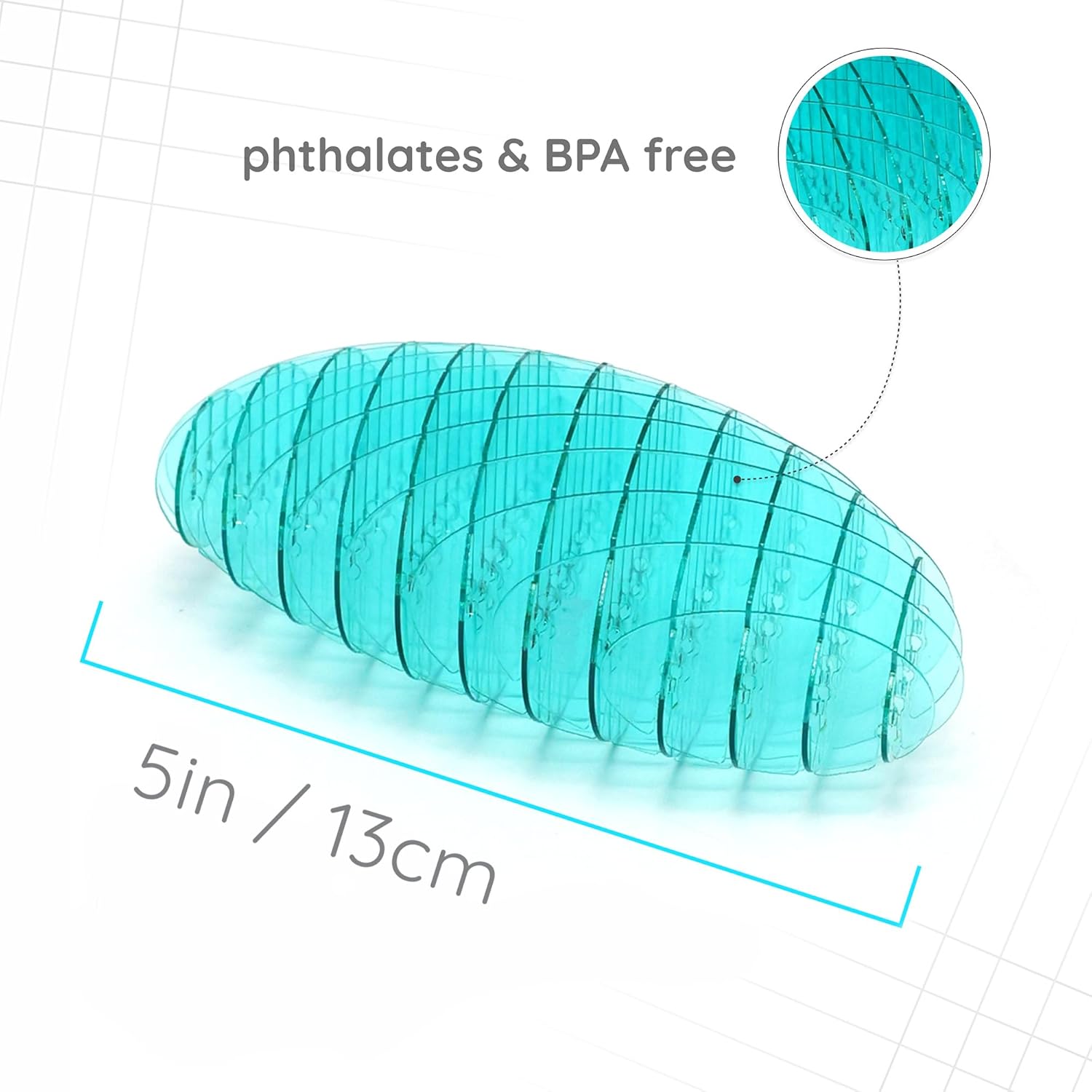 Fidget Worm Speeltje – Stil Bureau Fidget voor Kinderen & Volwassenen, Regenboog