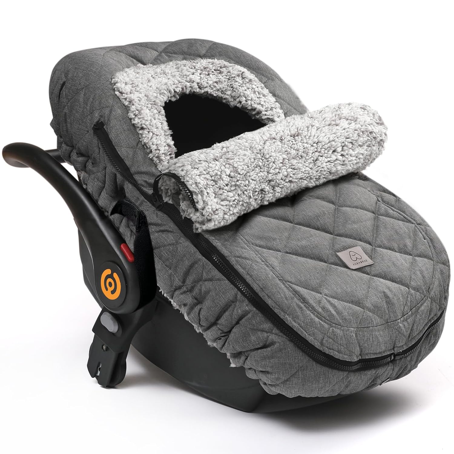 Winter Baby Autostoel Cover | Zipper Peep Window, Waterdicht & Warm voor Baby's Comfort | Universele Pasvorm