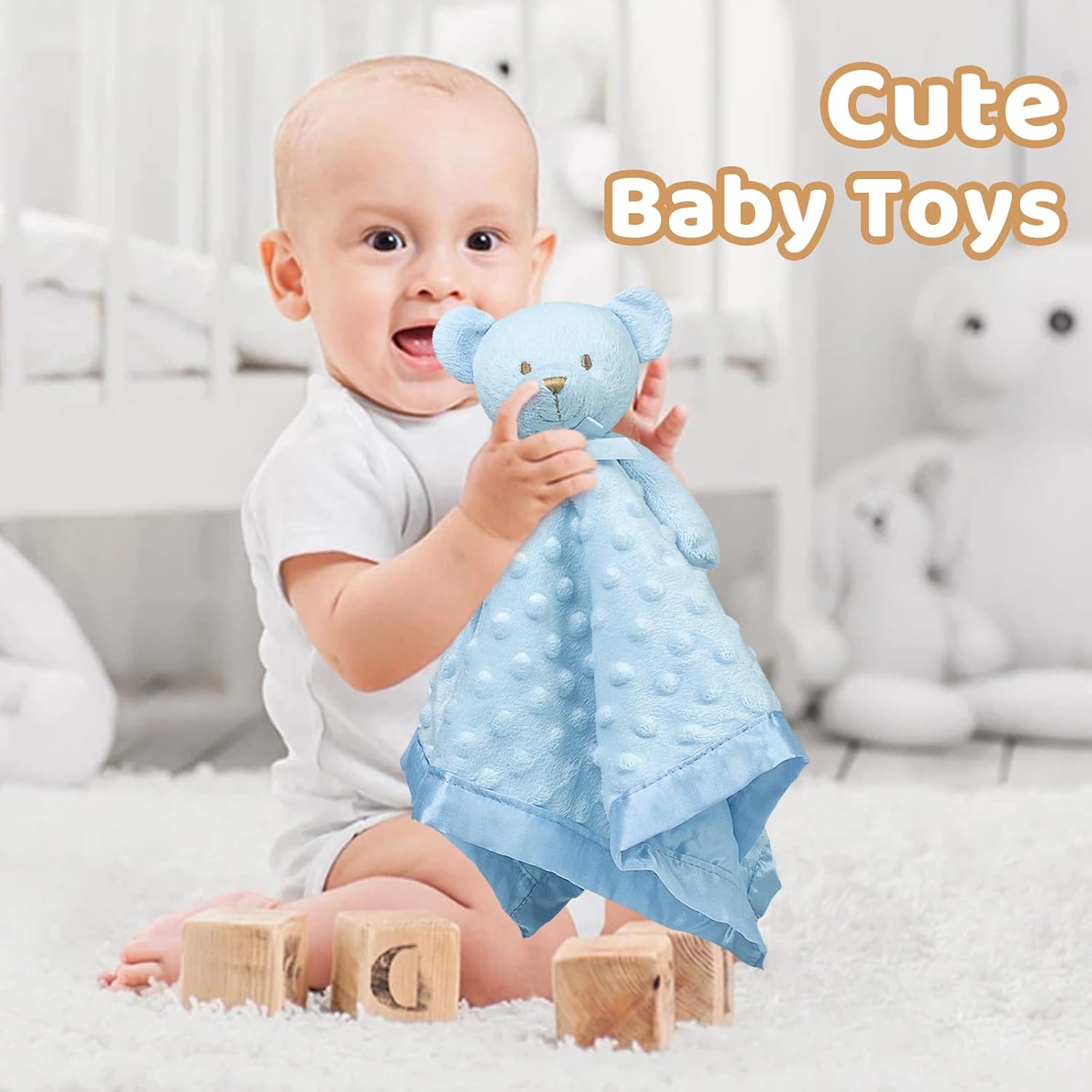 Olifant Knuffeldoekje | Zacht Knuffeldoekje Unisex Knuffelspeelgoed Babycadeaus voor Pasgeborenen