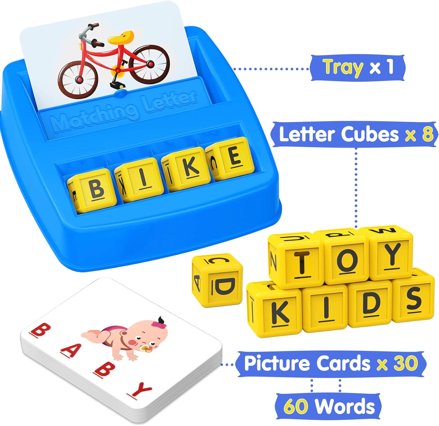 ABC Letter Matching Spel | Voor Kleuters 3-6 Jaar | Educatief Cadeau