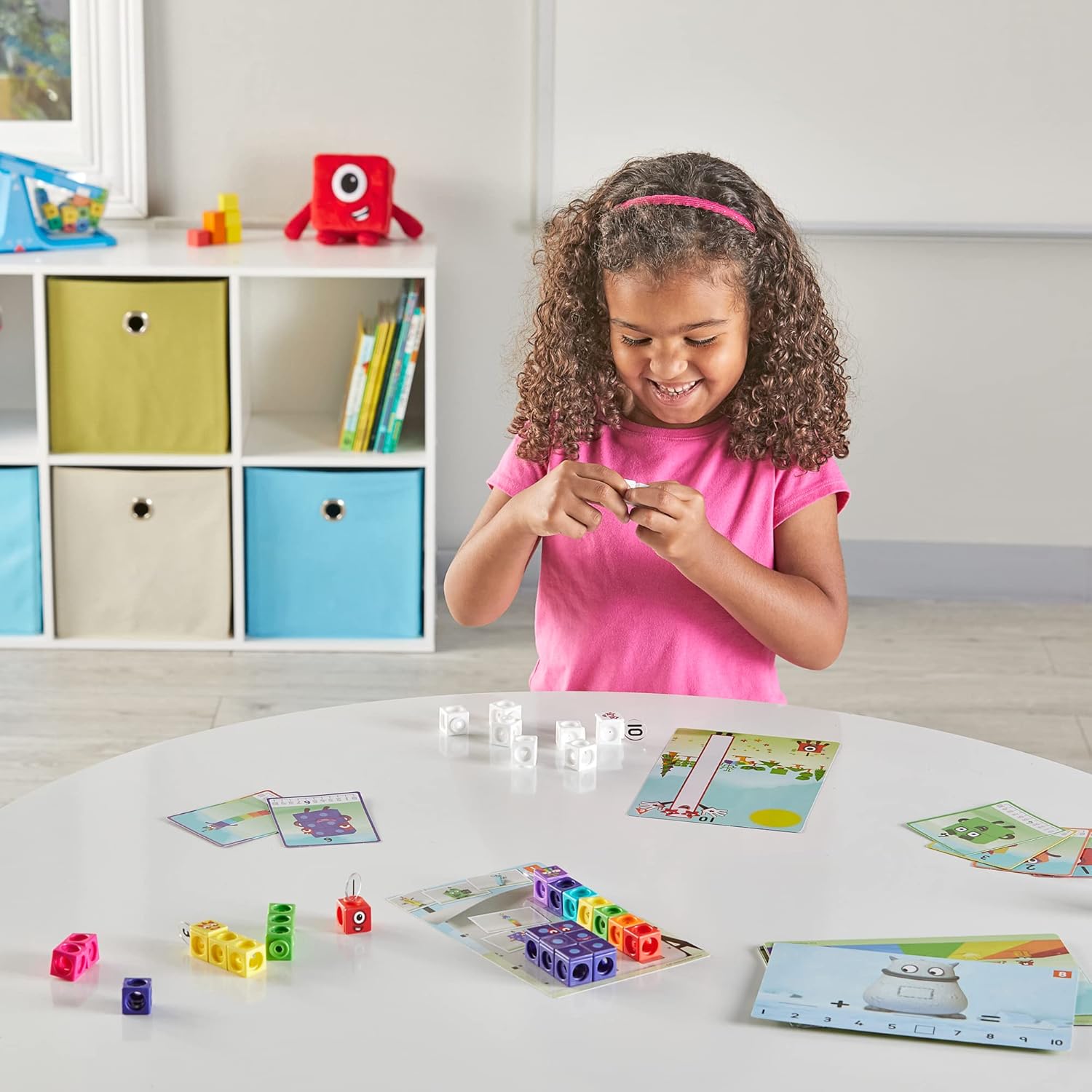 MathLink Cubes Numberblocks 1-10 | Kleuterschool Tellen & Wiskunde Activiteit Set | Educatief Speelgoed voor Kids 3-5 | Cadeau voor Jongens & Meisjes