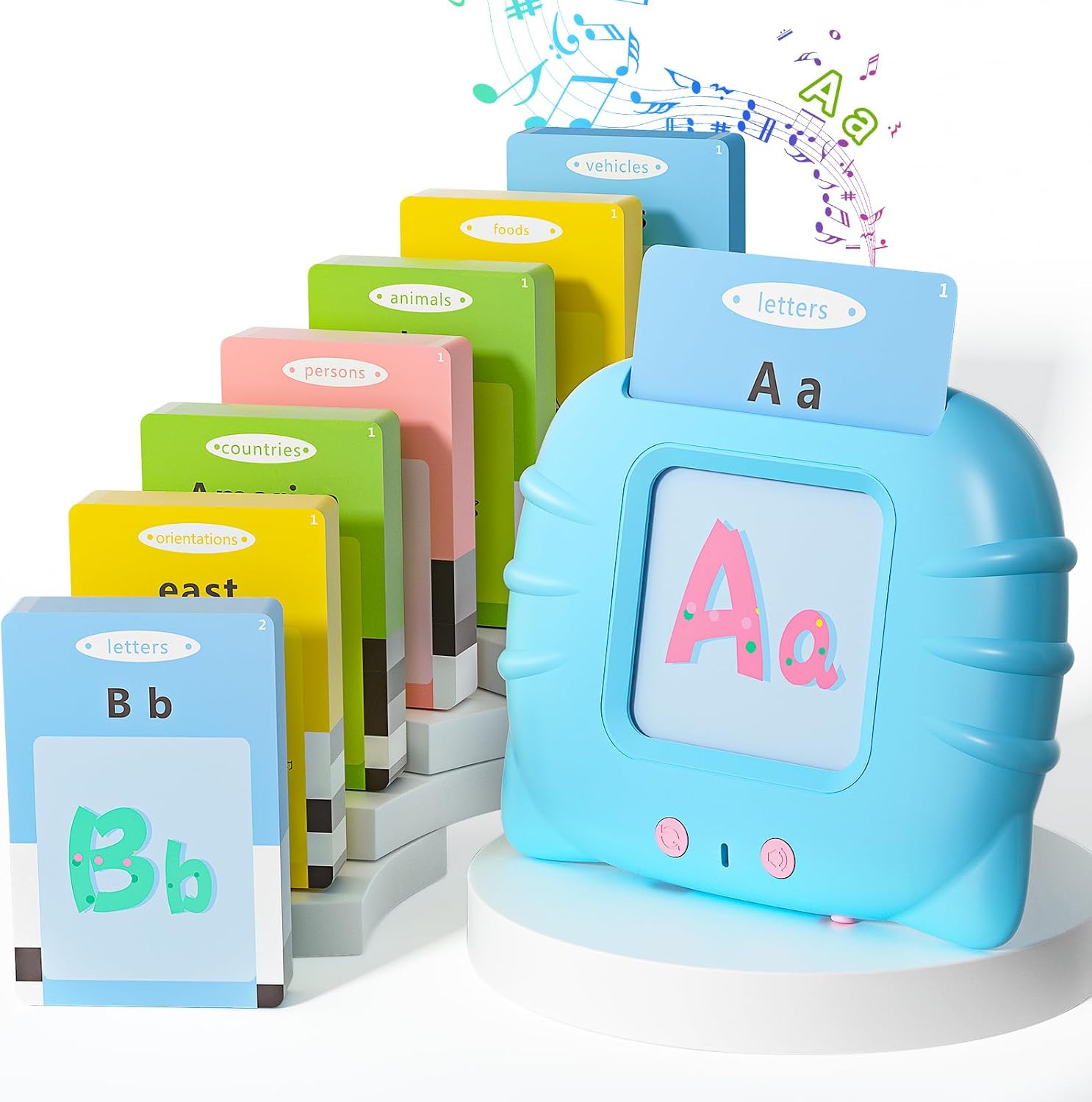 Sprekende Flashcards met 224 Woorden | Montessori Educatief Speelgoed voor Spraaktherapie en Sensorisch Onderwijs