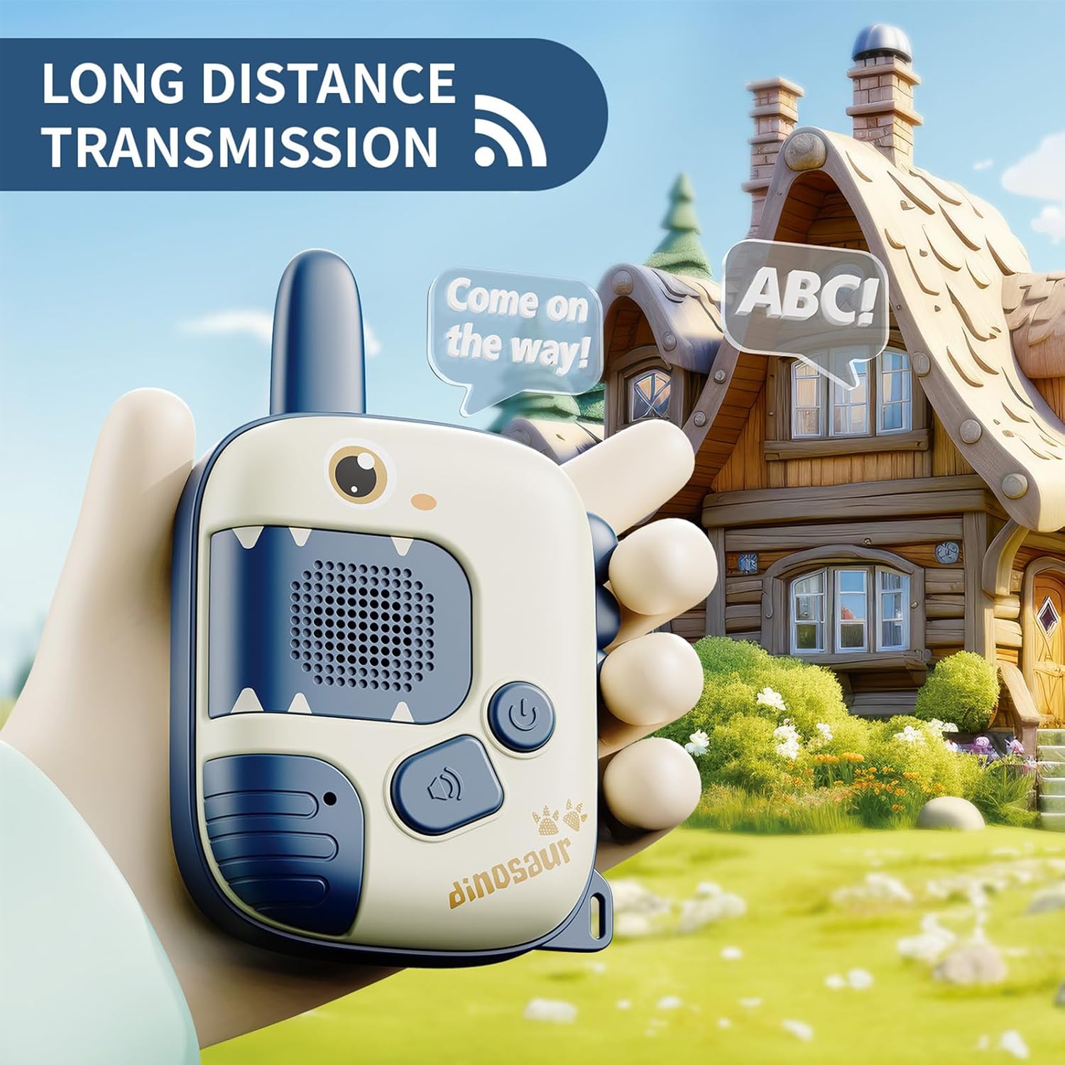 Walkie Talkies Eenhoorn – 2-Pack Speelgoed voor Meisjes 3-10 jr Buiten Spel