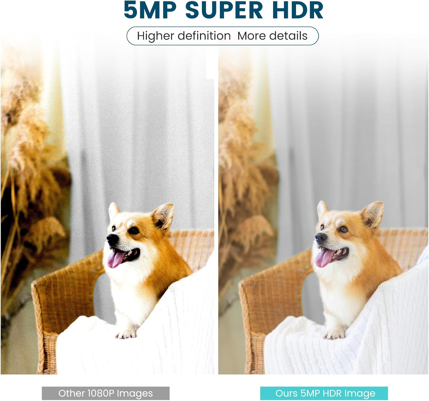 Babyfoon Camera | 360 Graden Nachtzicht Met 2-Weg Audio Indoor Camera