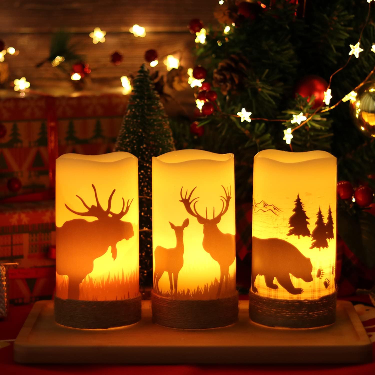 6 stuks LED kaarsen met afstandsbediening | Halloween decoratie zonder vlam
