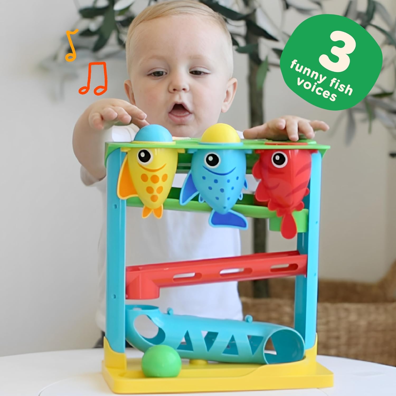 Interactief Baby & Peuter Speelgoed – Feed The Fish | Cadeau 1-2 Jaar