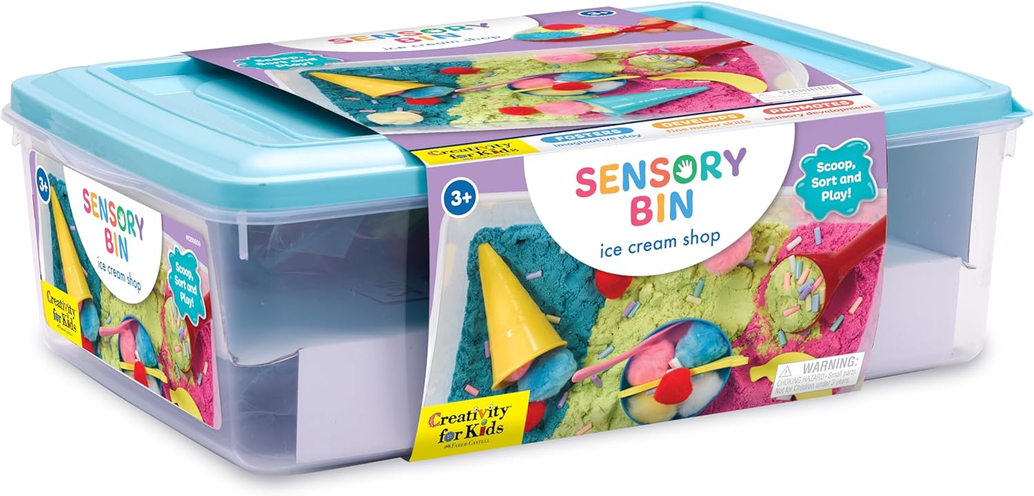 Sensory Bin Construction Zone Speelset | Graafmachine Speelgoed voor 3-5 Jaar Oud | Educatief Buitenspeelgoed en Activiteiten voor Kinderen