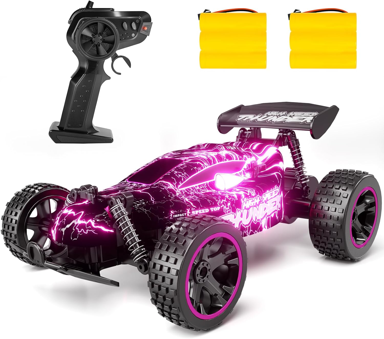 1:18 Schaal Afstandsbediening Auto voor Kinderen | 2WD Off-Road Buggy | 20 KM/H Snelheid & 50 Minuten Speeltijd | Perfect Cadeau voor Jongens & Meisjes
