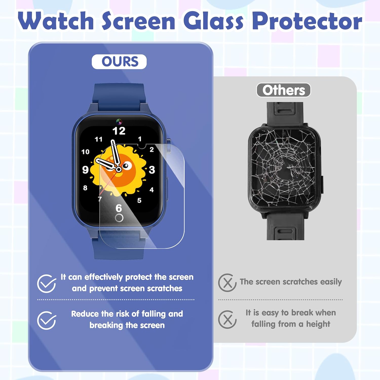 Slim Horloge voor Kinderen 26 puzzelspellen, touchscreen, HD-camera en wekker | Interactief speelgoed voor kinderen van 4-12 jaar