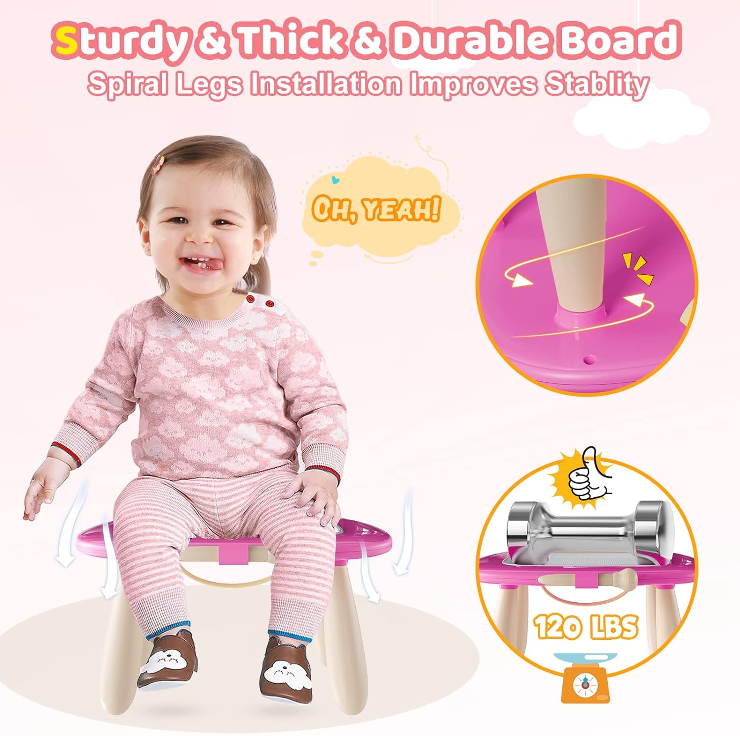 Magnetisch Tekenbord | Kladblok, leer- en educatief speelgoed voor 1-2-3 jaar