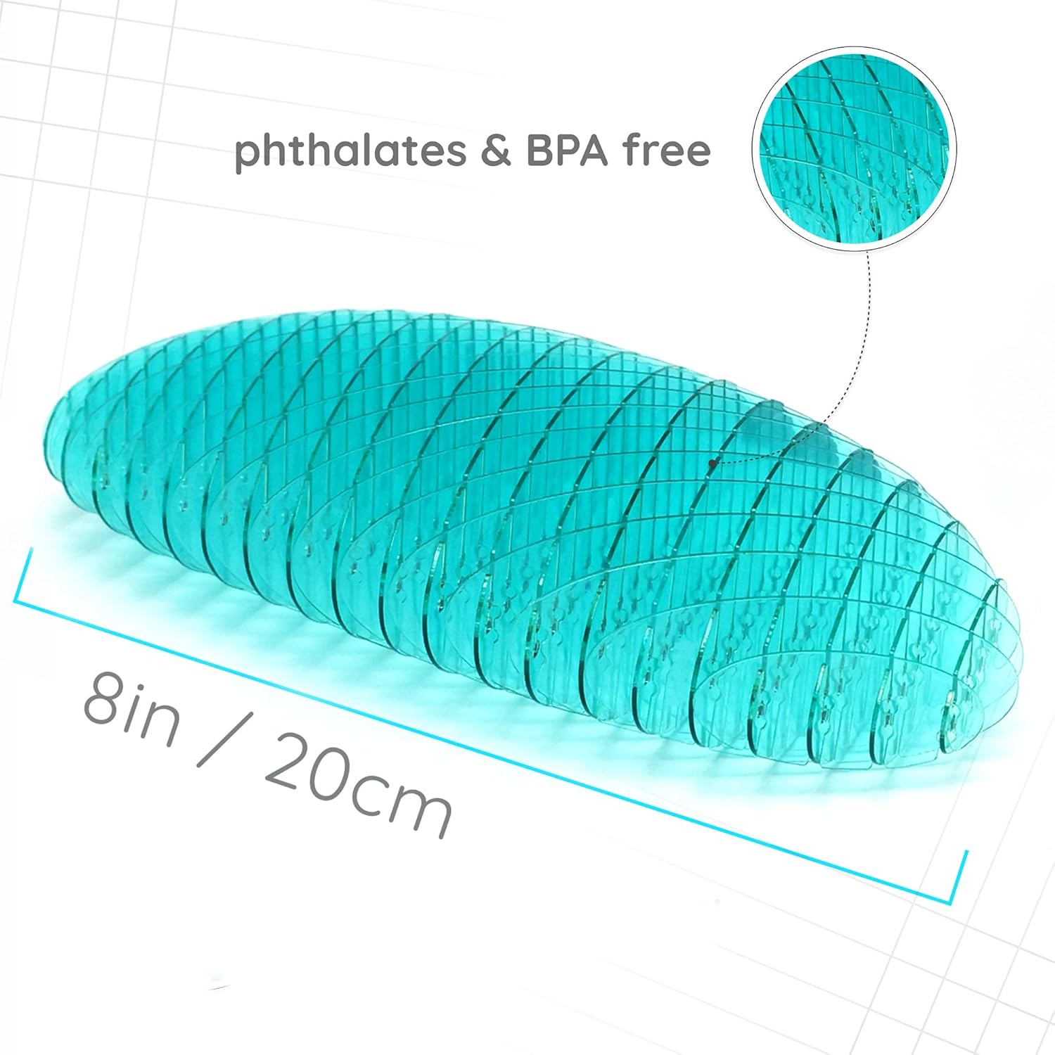 Fidget Worm Speeltje – Stil Bureau Fidget voor Kinderen & Volwassenen, Regenboog