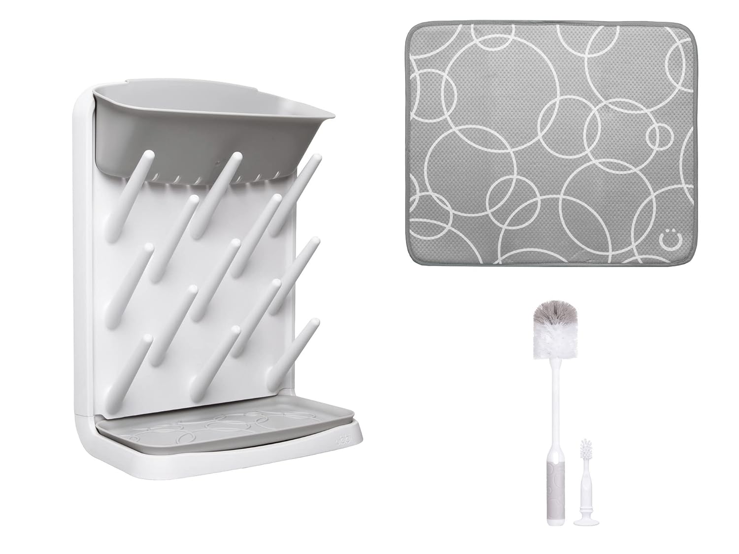 Verticale Flesdroogrek voor Baby's | Babyaccessoires Flesorganizer en Antislip Droogplank