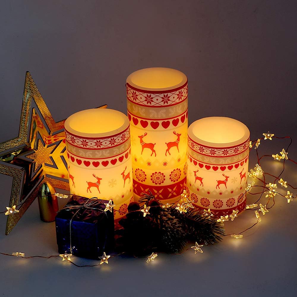 6 stuks LED kaarsen met afstandsbediening | Halloween decoratie zonder vlam