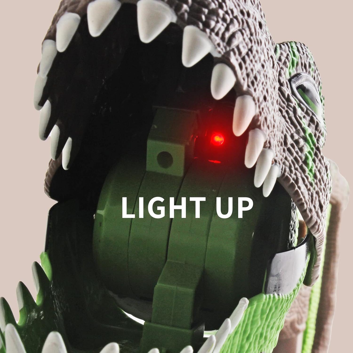 Dinosaurus Speelgoed Met Geluid & Licht | Jurassic Grijper Klauw | T-Rex Robot Hand | Dino Chomper Kinderspeelgoed 3+