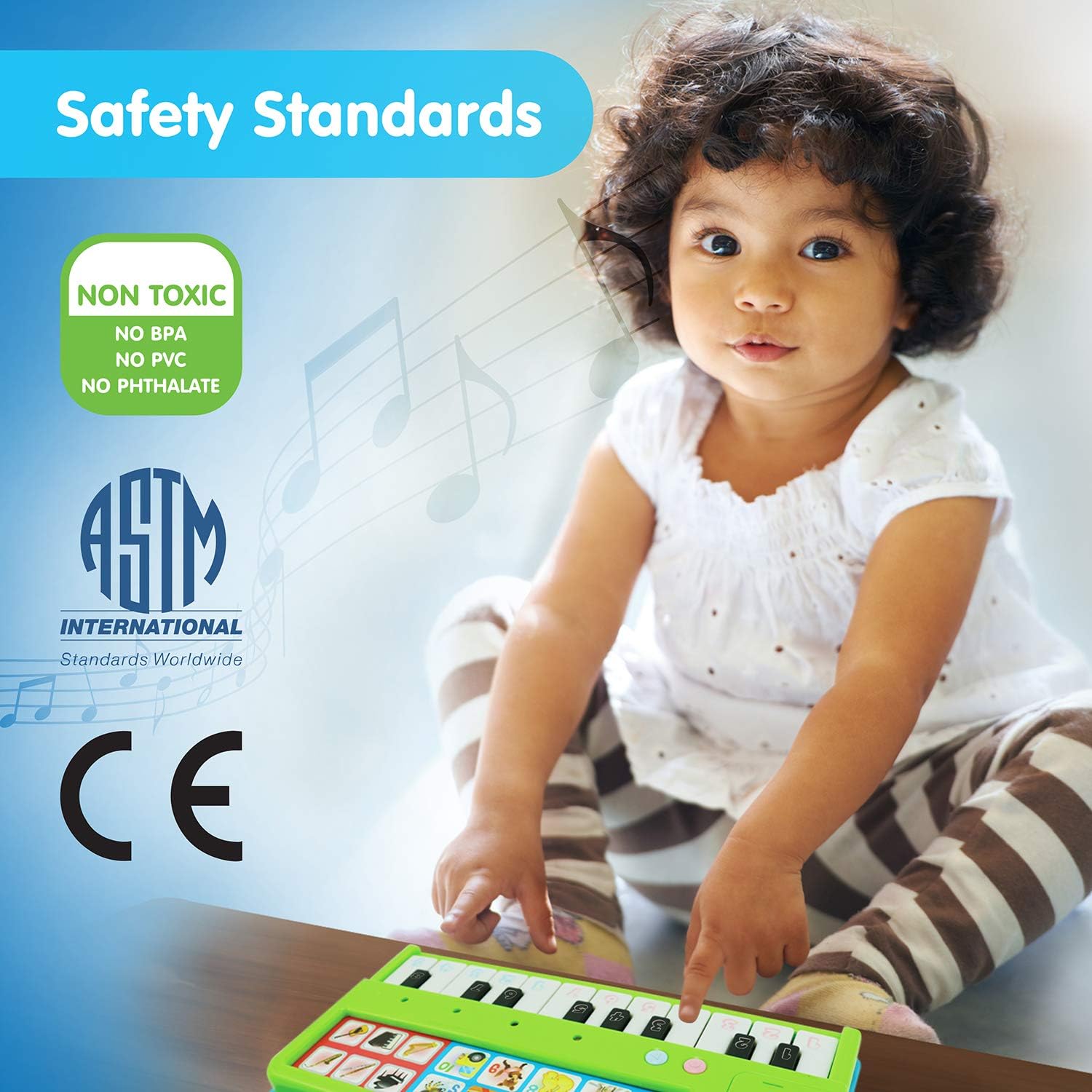 Mijn Eerste Pianoboek | Educatief Speelgoed 3-5 Jaar | Muzikaal Leer Cadeau