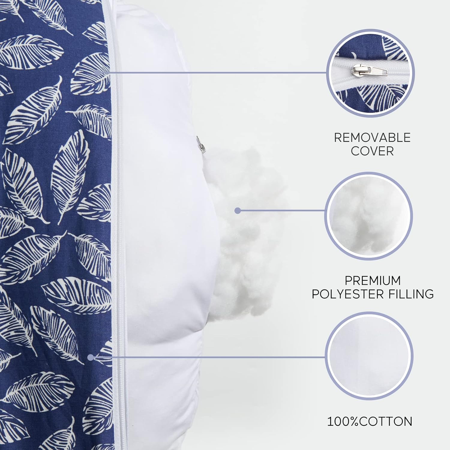 Borstvoedingskussen | Verstelbare Tailleband Baby Voedingskussens Met Verwijderbare Katoenen Hoes Voor Moeder En Baby