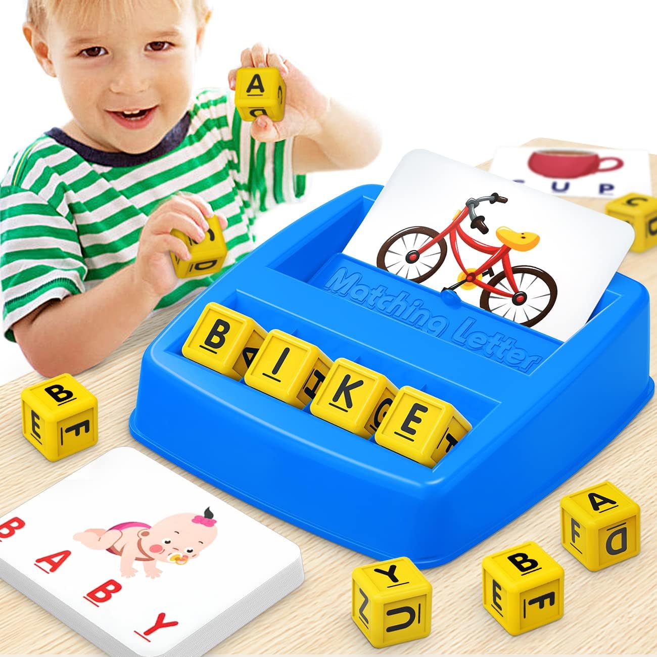 ABC Letter Matching Spel | Voor Kleuters 3-6 Jaar | Educatief Cadeau