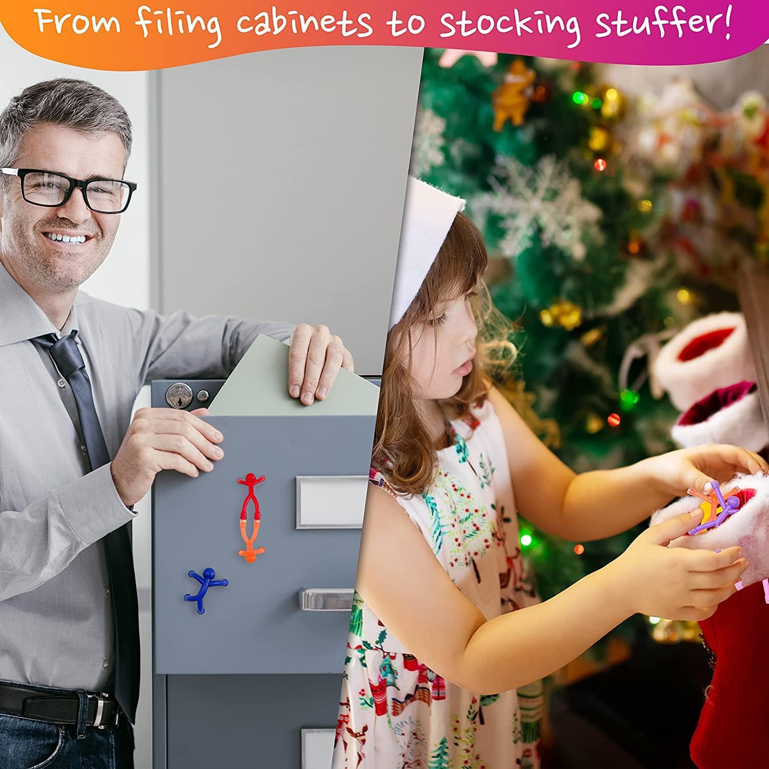 10 Magnetische Rekbare Sensorische Speeltjes | Educatieve Fidget Speeltjes voor Kinderen en Volwassenen
