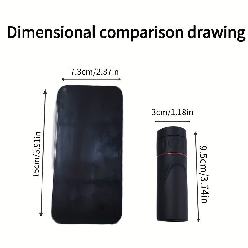 Mini Monoculair 8x25 | Compact Verrekijker voor Natuur Observatie