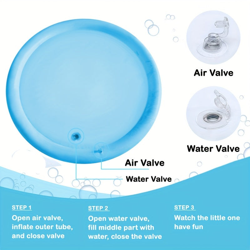 Grote Ronde Inflatable Watermat | Cartoon Kruipmat | Perfect Vakantiegift