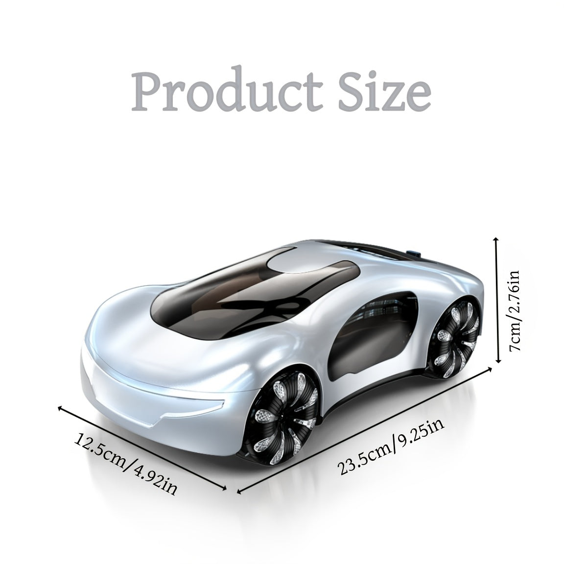 RC Drift Auto 2.4GHz | Gebarenbesturing, LED & Muziek