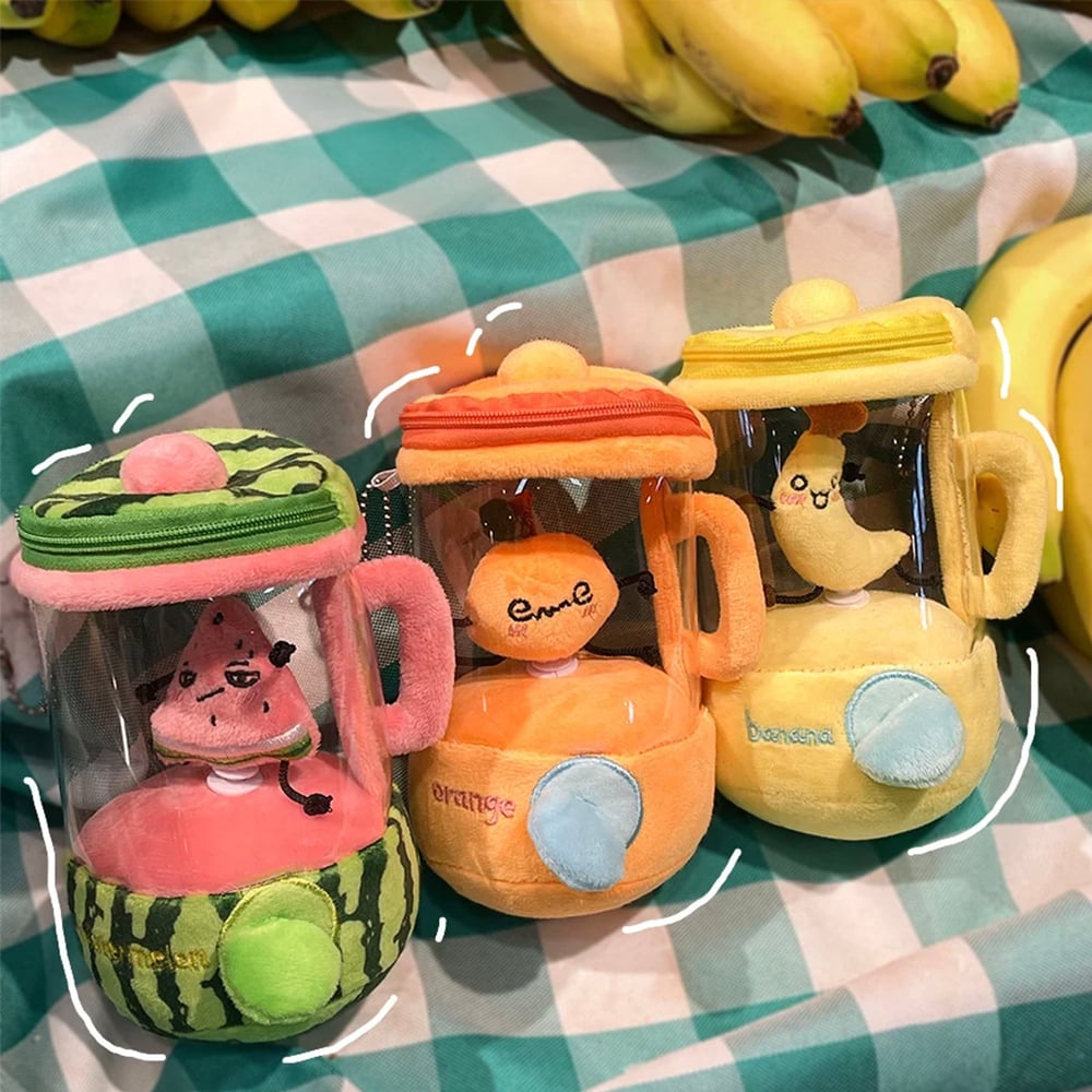 Fruit Blender Draaibare Knuffel | Interactief pluche speelgoed voor kinderen