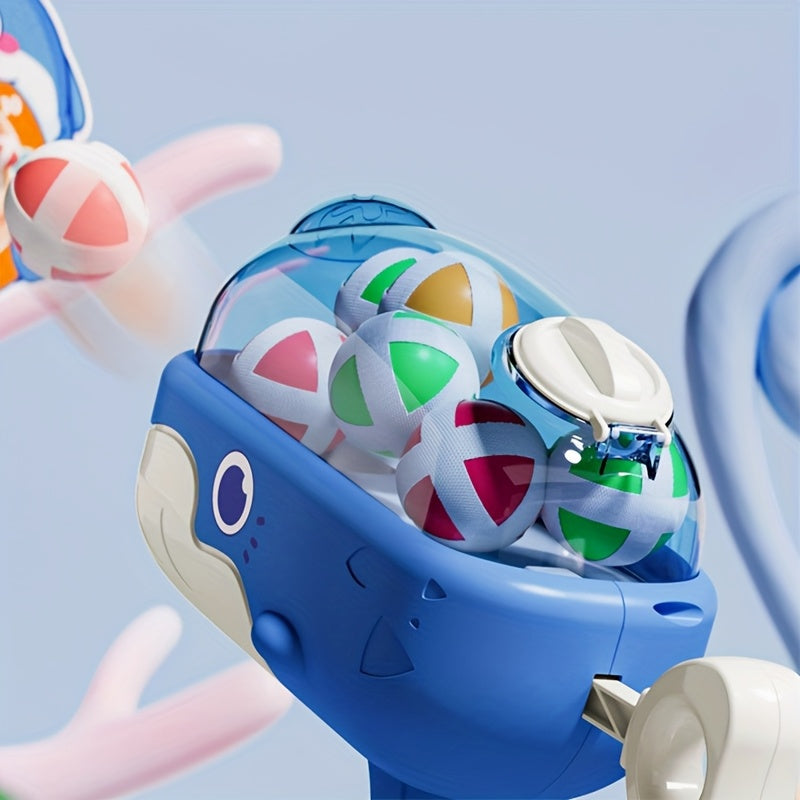 Walvis Plakbal Schietspel Set | Interactieve Gooi Ballen met Walvisdoelwit, Voor Binnen- en Buitenactiviteiten, Perfect Cadeau voor Verjaardag of Kerst