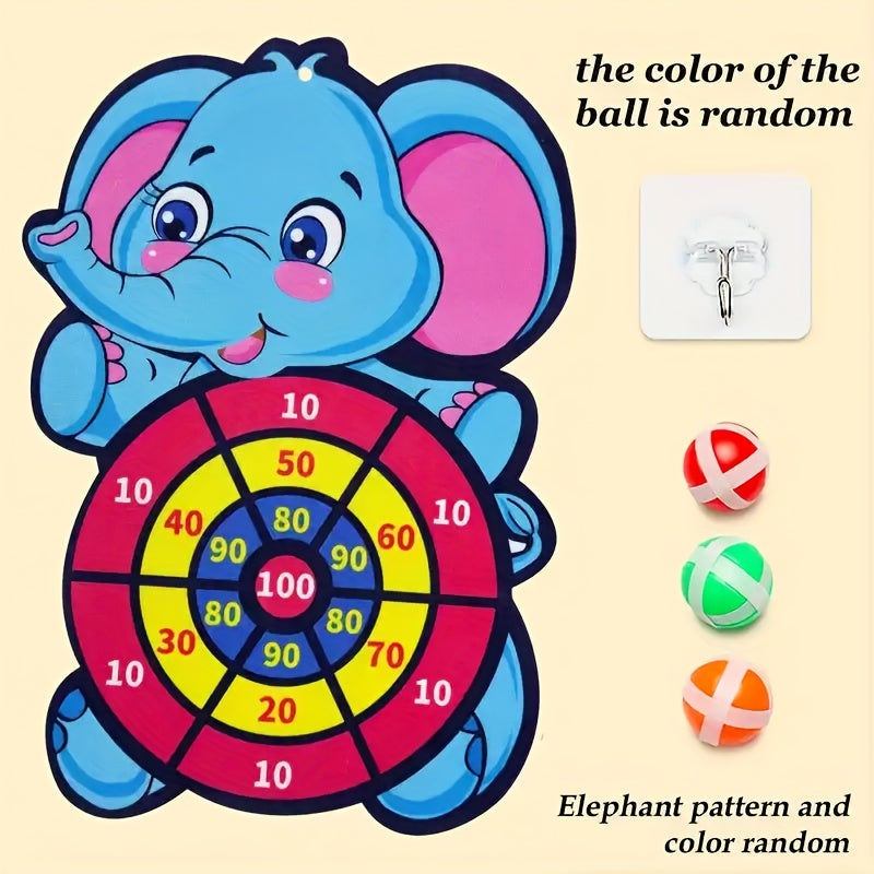 Velcro Dartbord voor Kinderen | Educatief Dieren-Thema Spel