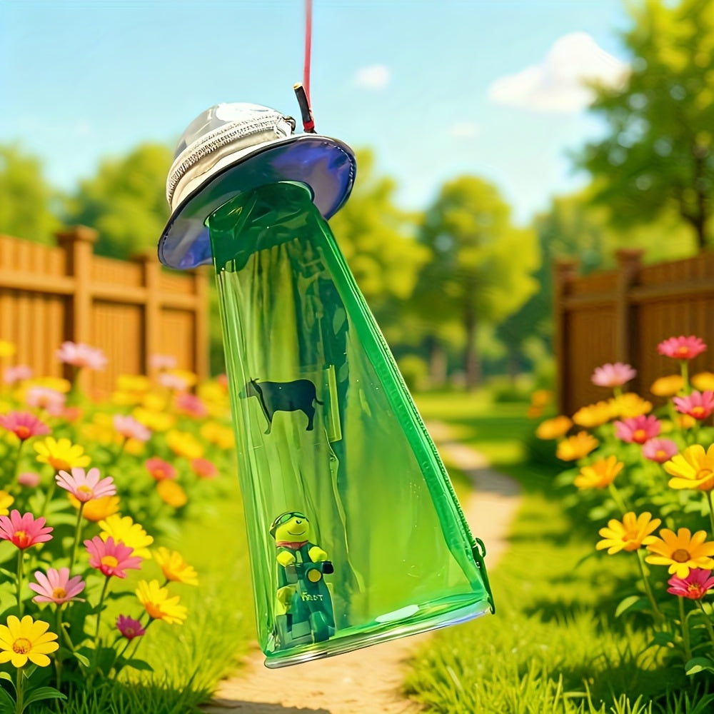 UFO Pennenzak voor Studenten en Tieners - Trousse Transparente Ruimteschip - Bureau Organizer en Rugtas Accessoire voor Jongens en Meisjes