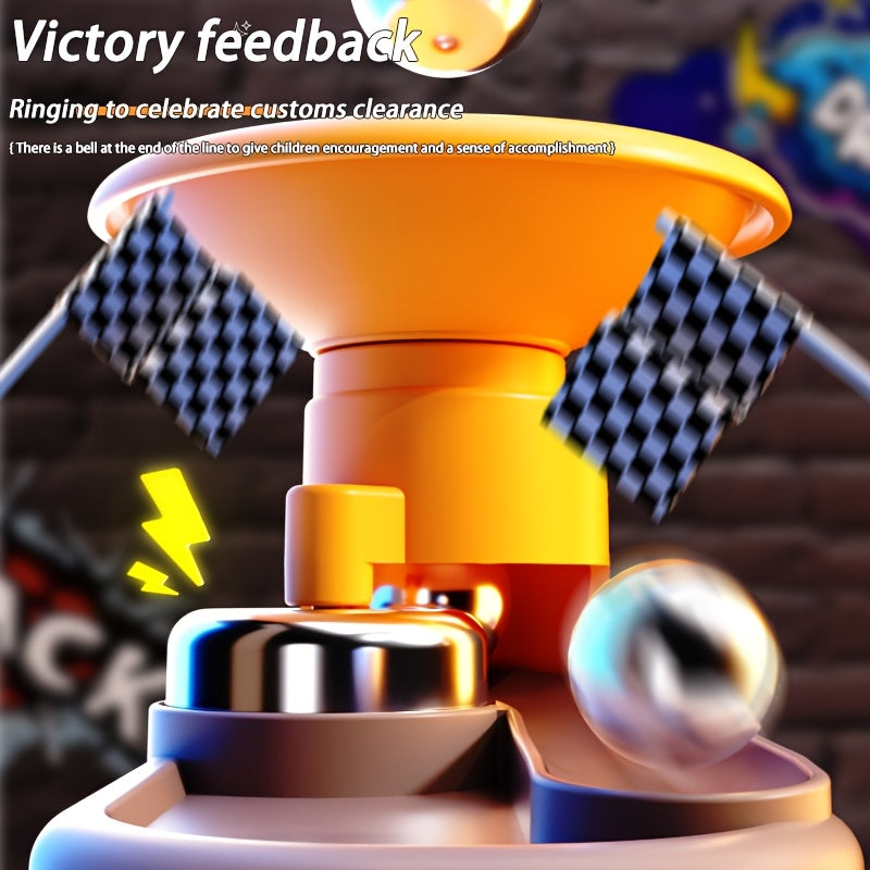 Knikkerbaan Speelgoed | STEM Baan met Tandwielen & Obstakels